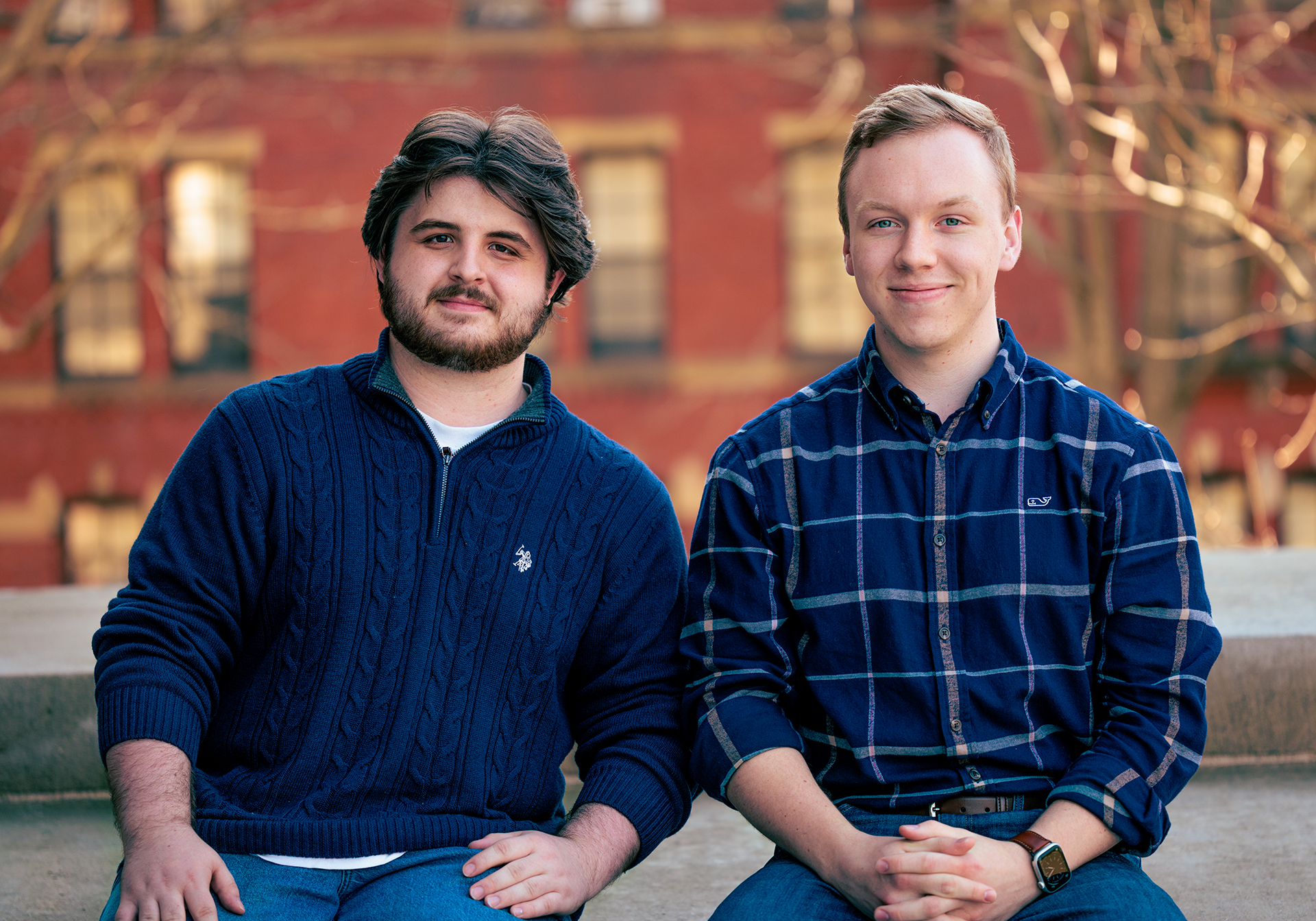 Justin Black ’27 and Kevin Scanlan ’27
