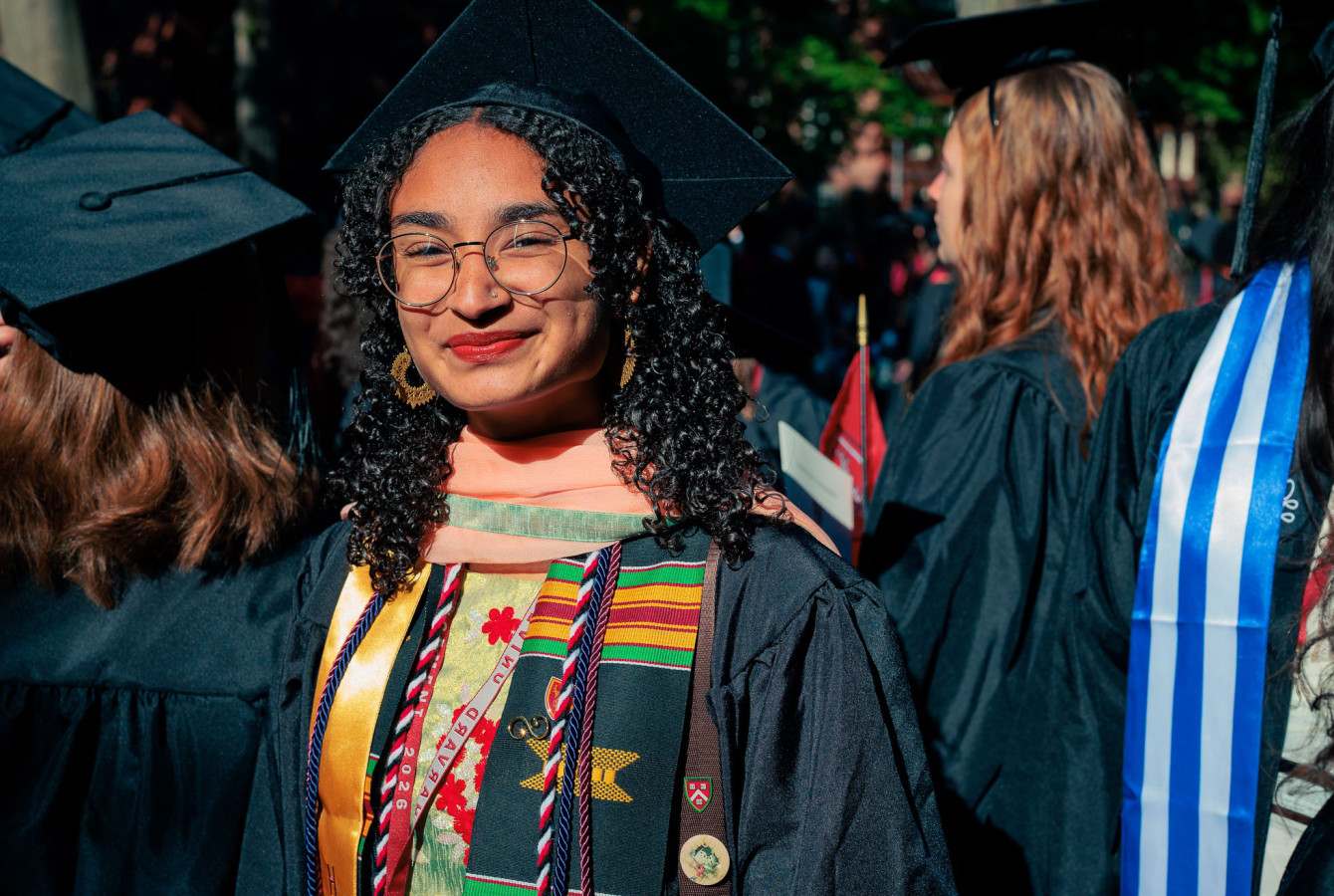 Avinashi Bhandari ’26 in her graduation gown