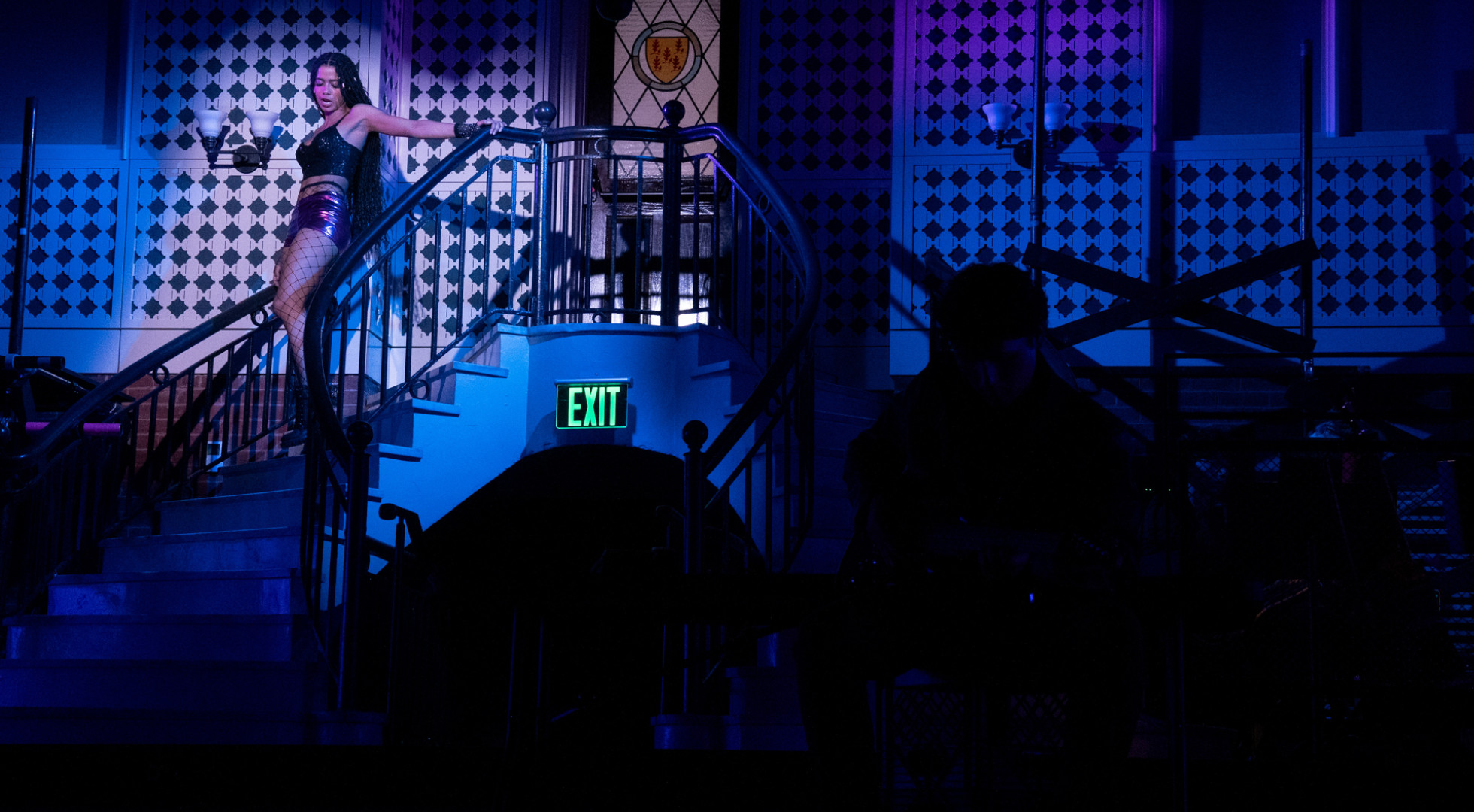 Isabella Lashley ‘26 performing as Mimi in “Rent”