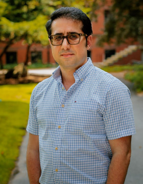 S. Moustafa Mousavi on the Harvard campus